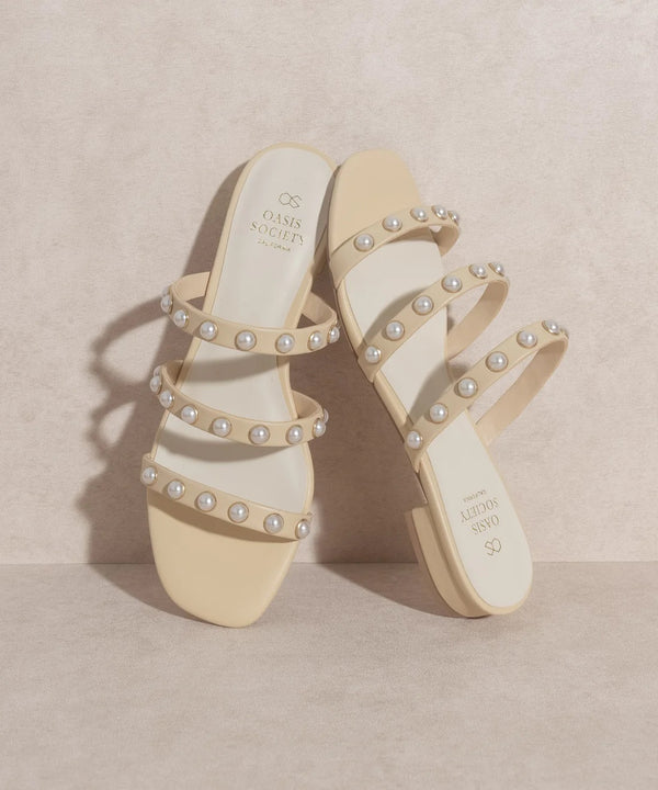 Pearl Studded Luxury Spring Sandal