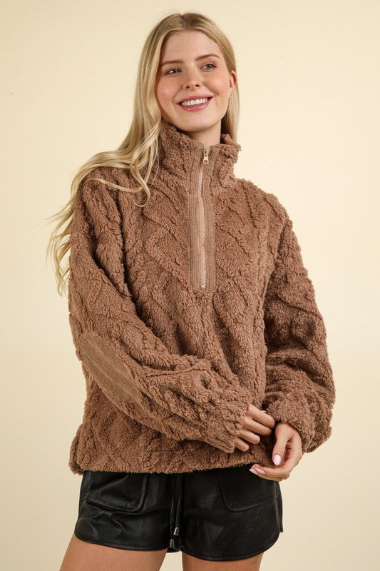 Chocolate Teddy Pullover