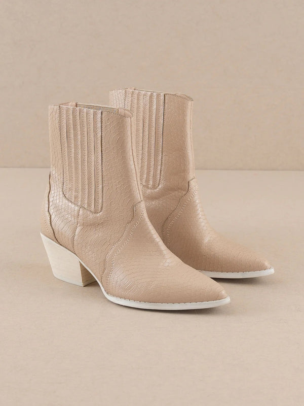 The Danny: Paneled Fall Bootie