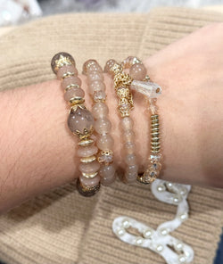 Luxe Rose Stone Stack