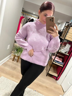 Lavender Luxe Knit Sweater