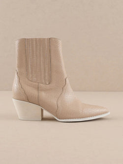 The Danny: Paneled Fall Bootie