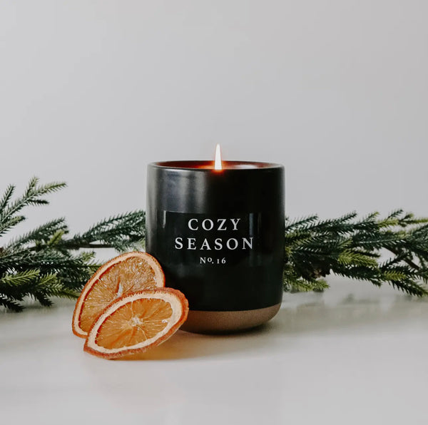 Cozy Season 12 oz stone luxe soy candle