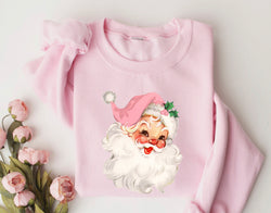 Cutie Santa Pink Sweatshirt