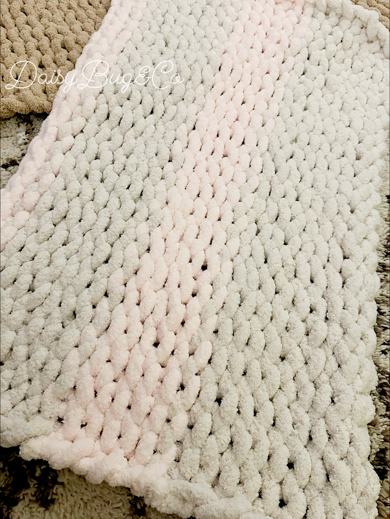 Chunky Knit BABY BLANKET