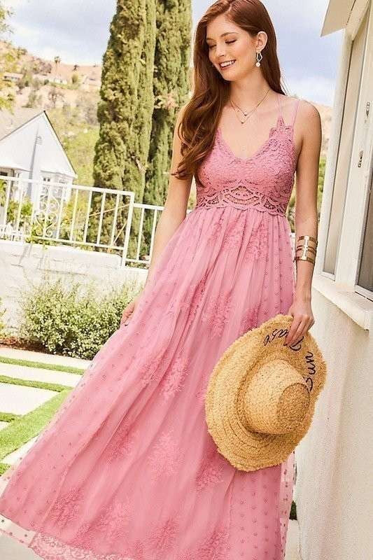 Luxe Lace Aurora Dress