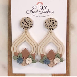 Fall Luxury Clay Earrings